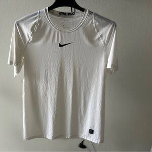 Nike Pro White Men's DRI-FIT Tee